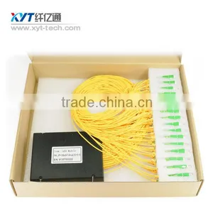 FTTB/FTTC/FTTP/FTTH Fiber Optic Splitter ABS Module 2X2 Plc Splitter thumbnail-1