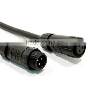 3pin 10A IP68 Waterproof Soldering Connector Socket thumbnail-1