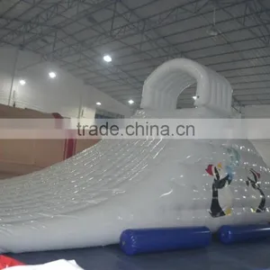 New Style Giant Inflatable Water Floating Island/Floating Water Slide thumbnail-1