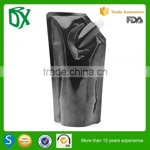 China Custom Printing Newest Matte Ldpe Stand up Spout Pouch for Liquid thumbnail-1