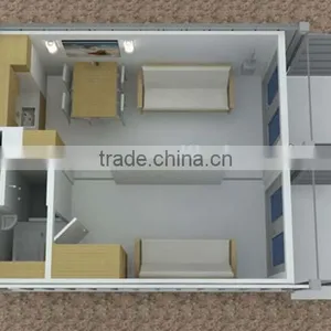 2016 Puyuan Brand China Modern Houses Prefab Modular Flat Pack House thumbnail-6
