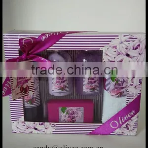Nice Scent Antiseptic Shower Gel, Body Lotion ,bubble Bath and Soap Hotel Bath Set thumbnail-2