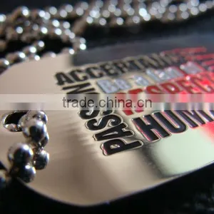 Laser Engraved Military Dog Tags thumbnail-1