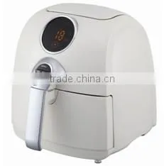 CE/CB/GS 2.5L 1500W Home Used LCD Display Square Electric Hot Air Fryer Without Oil thumbnail-1