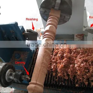 Factory Price CNC Woodcarving Lathe thumbnail-5
