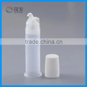 100g Empty Plastic Airless Pump Toothpaste Bottle thumbnail-2