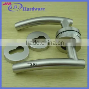 304 Stainless Steel Entrance Door Handle , Tubular Door Handle Made in China Manufacturer thumbnail-3