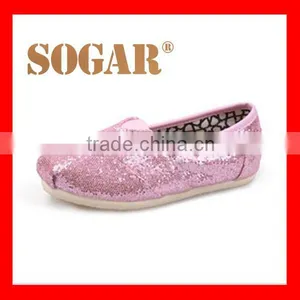 2015 Cute Kid Shoes Canvas Child Shoes Glitter thumbnail-1