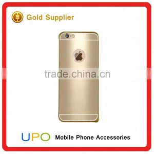 [UPO] Luxury Ultra Thin Bright Aluminum Metal Frame Mirror Bumper Cell Phone Case for IPhone 6 thumbnail-3