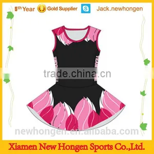 Oem Sublimated Netball UnIforms Cheap Price thumbnail-1