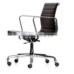 Fabric Swivle Office Computer Chair With pp Armrest and Nylon Base thumbnail-5