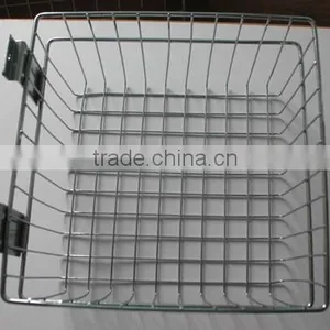 Supermarket Storage Hanging Basket for Slatwall thumbnail-2