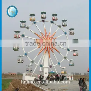 Romantic Giant Amusement Decorative Kiddie Ferris Wheels for Sale thumbnail-3