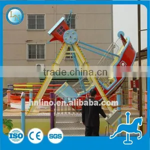 China Supplier Kids Playground Swing Rides Amusement Park Mini Pirate Ship Rides for Sale thumbnail-2
