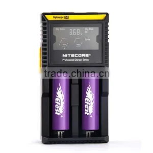 Nitecore D2 Charger With LCD Screen for Universal Rechargeable Battery Charger thumbnail-3