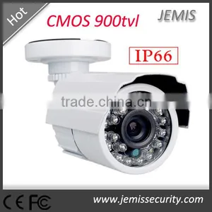 IP66 Waterproof IR Bullet Analog Fixed Lens CMOS 900tvl Cctv Camera System thumbnail-1