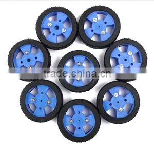 DIY Intelligent Car Robot Accessories: High Quality Rubber Car Wheel Tire No.4 thumbnail-2