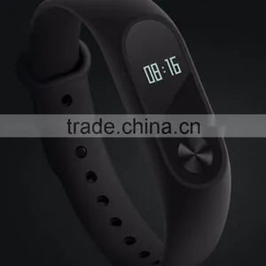 In Stock !! Original Xiaomi Mi Band 2 Wristband Bracelet OLED Display Touchpad Smart Heart Rate Monitor MiBand 2 Fitness Tracker thumbnail-5