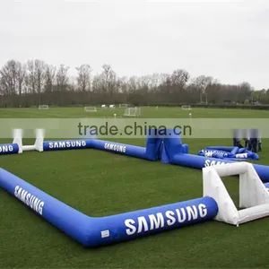 Lawn Sports Inflatable Football Pitch Adults Inflatable Soccer Court Hot Selling thumbnail-1