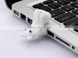 16GB Soft PVC Cartoon Cat Usb Flash Drive Gift 100% Real Capacity Usb Flash Disk Memory USB 2.0 With Key Chain thumbnail-1