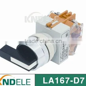 2 or 3 Position Rotary Selector Switch With Long Handle Silver Contact D7-11XB thumbnail-1