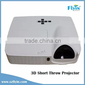 FLYIN Perfect School Classroom Education Projector 1080p 3D Led Short Throw Projector Mini Data Show Holographic Projector thumbnail-3