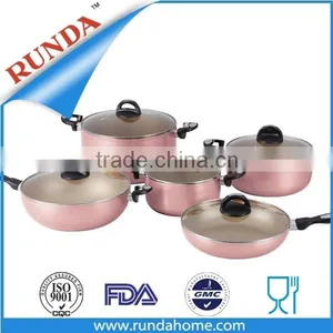 Cookware Set Pots And Pans Non-Stick Coating 10-piece Cooking Kitchen thumbnail-1