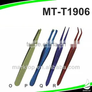 Beautiful Stainless Steel Color Plated Tweezers thumbnail-1