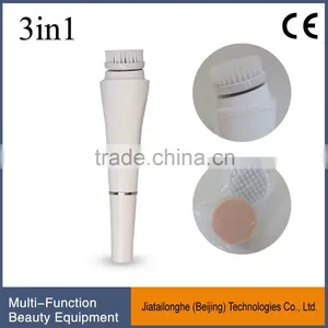 Korea Model Skin Care Electric Facial Cleaning Brush Deep Cleaning Facial Brush 3 in 1 thumbnail-2