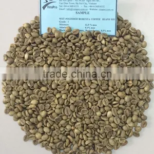 Manufacturer of Vietnam Wet Polished Robusta Green Coffee Beans Screen 18 thumbnail-2