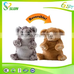 Wholesale 2 Pets in One Quick Filp Switch Reversible Stuffed Animals Soft Toys thumbnail-4