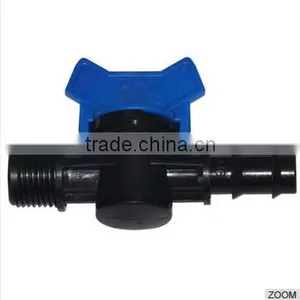 Irrigation Mini Valve Irrigation Fitting Mini Valve /red Colour Plastic Barbed Fittings Plastic Valve thumbnail-3