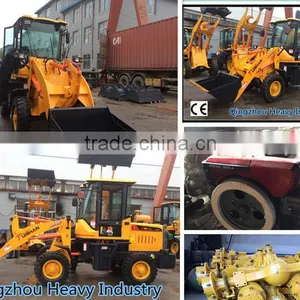 Chinese Farm Tractor Machine Radlader With Ce, Industrial Equipment 1.0 Ton Hoflader for Sale thumbnail-3
