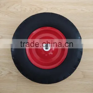 pu Wheel for Wheelbarrow 4.80/4.00-8 pu Foam Wheel thumbnail-4