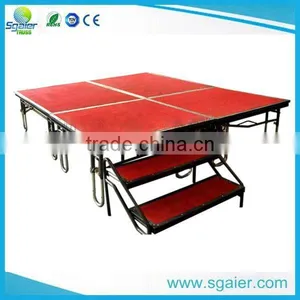 2017 Steel Folding Stage for Hotel Wedding Stage Dancing Stage thumbnail-6