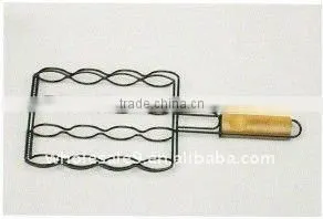 Wooden Handle BBQ Roasting Racks thumbnail-1