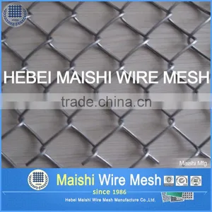 50mm Mesh Opening Wire Galvanized Chain Link Diamond Mesh thumbnail-3