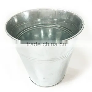 5 Gallon Metal Closed Tin Pail With Handle thumbnail-4