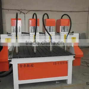 Spot Supply Chinese Good Machine Four Spindles 4 Axis CNC Router Nc Studio System Copyrighted Software thumbnail-4