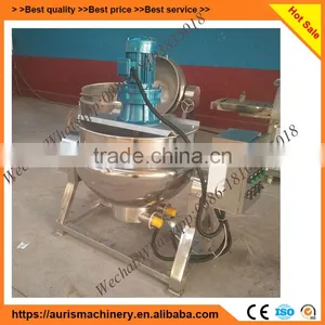 500 Liters Stainless Steel Gas Cooking Pot Kettle With Agitator thumbnail-5
