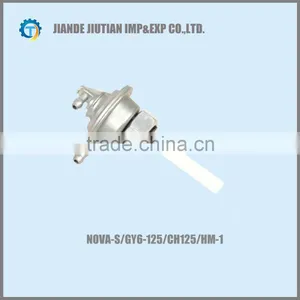 Motorcycle Fuel Cock,tank Lock, Parts for NOVA-S,GY6-125,HM-1,CH125 thumbnail-1