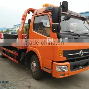140hp 4*2 DONGFENG Captain 5 Ton Wrecker Tow Truck thumbnail-1