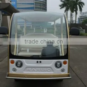 Factory Direct Sale Good Quality Resort Tourist Electric Bus thumbnail-2