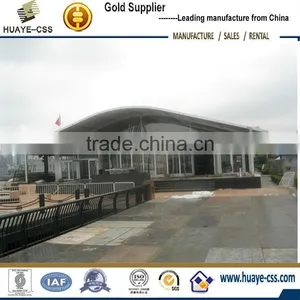 Strong Aluminum Frame Tents With Curved Roof for Sale for Industrial Usage thumbnail-1