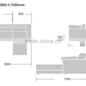 SFA00010 Corner Sofa Slipcover,2+1 Sofa Cover Corner,Replacement Cushion Covers thumbnail-4