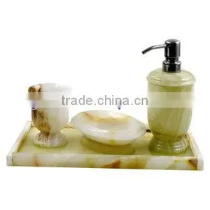 NATURAL COLOR Luxury Colorful Free Sample for Natural ONYX BATHROOM ACCESSORIES COLLECTION thumbnail-3