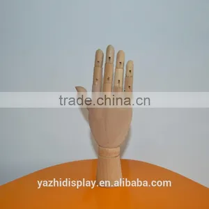 Hot Sale Wood Mannequin Hand for Gloves Display thumbnail-1