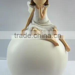 Colorful Resin Angel Sculptures for Sale thumbnail-1