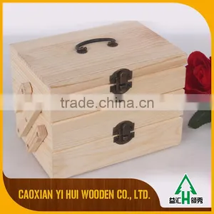 Satin Lined Gift Wooden Boxes Compartment Boxes thumbnail-3