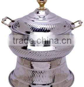 Unique Design Royal Style Stainless Steel Hanging Chafing Dish for Banquet | Hot Sale Chafing Dish thumbnail-2